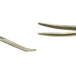 Pince chirurgicale incurvée anti-moustiques en acier inoxydable de haute qualité Pince hémostatique manuelle pour usage chirurgical - Product Image 6