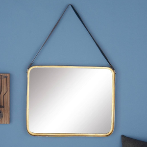 Modern Home Decorative Wall Mounted <b>Metal</b> Mirror Customizable OEM Round Glass Design Wall Decoration From India - Product Image 6