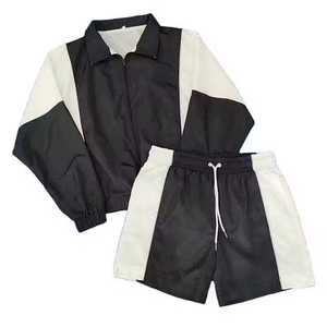 Chaquetas Cortavientos Personalizadas de Alta Calidad con Logotipo y Tela Personalizados, Conjunto de Ropa Exterior para Hombre, Delgada, Cortavientos, Cálida, con Cremallera - Product Image 6