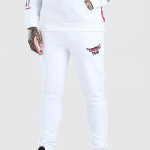 Ropa de hombre unisex pulóver chándales personalizado serigrafía traje de jogging al por mayor personalizado peso pesado algodón polar chándales - Product Image 5