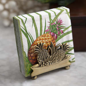 Ananas Design Or Porte-Serviettes en Métal pour Tables Restaurant Hôtel Mariage Utilisation au Meilleur Prix - Product Image 6