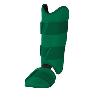 Protège-jambes de baseball professionnel de haute qualité pour jeunes et adultes, équipement de sécurité en cuir durable avec options de logo personnalisables - Product Image 2