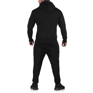 Vêtements de sport d'hiver unisexes en gros, vêtements de rue décontractés, sweat à capuche de haute qualité, logo personnalisé, respirant, coupe-vent, ensembles en coton - Product Image 4