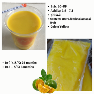 KimminhInternational Calamansi/Kumquat sans sucre Purée de jus de fruits et de légumes Emballage en vrac du Vietnam - Product Image 2