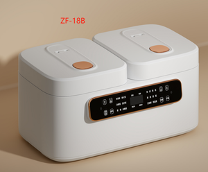 Cuisinière à <span class=keywords><strong>riz</strong></span> électrique 5 litres avec revêtement intérieur en céramique, compatible <span class=keywords><strong>micro</strong></span>-<span class=keywords><strong>ondes</strong></span>, double cuve - Product Image 4