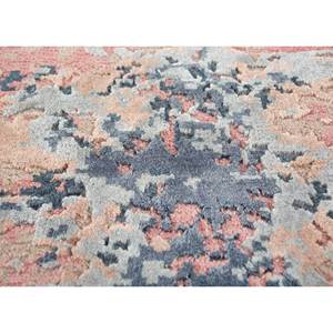 Alfombra de Lana y Seda de Bambú Anudada a Mano en Rosa y Morado de Kavi, Diseño Abstracto de Teoría del Caos para Decoración de Sala de Estar, Nueva, 9x12, Esk-407 - Product Image 3