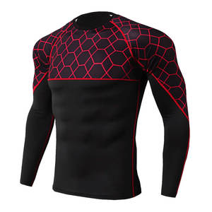 Camiseta de Compresión 3D Transpirable y Ecológica para Hombre, de Secado Rápido, para Natación, Moda 2026 - Product Image 1