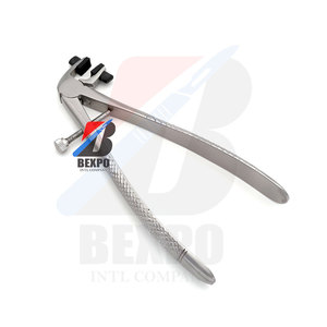 Pince de dissolvant de couronne d'essai Pince supérieure Instruments dentaires Mâchoires en silicone acier inoxydable chirurgical - Product Image 6