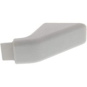 Bouchon d'extrémité de poignée de porte de four ménager ERP WB7X7189 en plastique, alimentation électrique et manuelle - Product Image 2