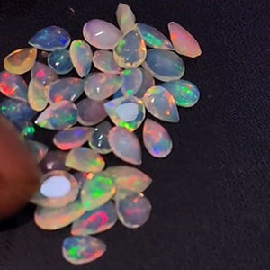 1140ชิ้นโอปอลเอธิโอเปียธรรมชาติที่มีไฟ6x4มม. 7x5มม. 8x6มม. รูปไข่ลูกแพร์กลมเหลี่ยมเพชรพลอย305 CTS มากขาย iroc ตัดเรา $257 - Product Image 6