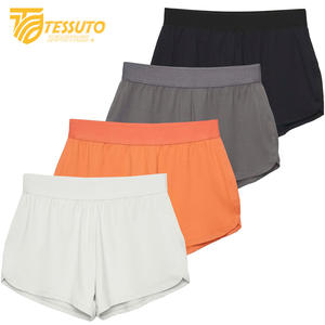 Short décontracté pour femme Respirant et confortable-Short de yoga confortable et léger pour femme avec poches - Product Image 6