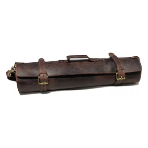 Sac de rangement pour couteaux en cuir avec intérieur lisse, design durable, couleur et logo personnalisables, haute qualité - Product Image 6