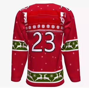 Nouvelle arrivée 2025 OEM maillots de hockey personnalisés usine du Pakistan Style personnalisé fabriqué au Pakistan vêtements de sport vêtements de hockey sur glace - Product Image 3