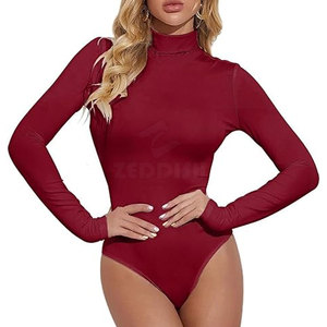 Body une pièce du fabricant à vendre 2025 Fashion Wear Women Professional Polyester/Cotton Quick Dry Breathable Custom Logo - Product Image 1