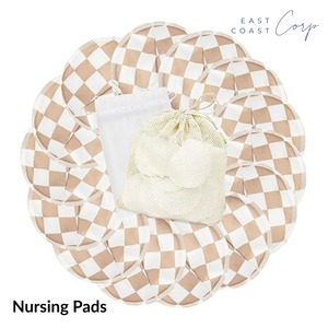 Almohadillas de lactancia lavables y reutilizables Características transpirables para maternidad y lactancia - Product Image 1