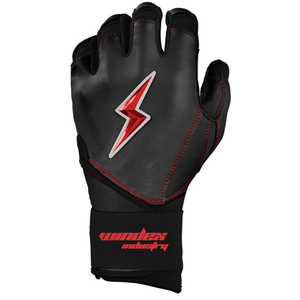 Creator Series Long Cuff Brucebolt Style Guantes de bateo 100% Premium Cabretta Guantes de bateo de béisbol de cuero - Product Image 3