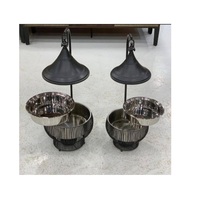 Chauffe-plats en métal de bonne qualité, facile à nettoyer, pour les fêtes quotidiennes, les restaurants et la maison.