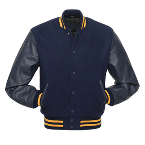 Dernière conception du fabricant direct veste d'hiver pour hommes taille XL Offre Spéciale à capuche Streetwear PU Letterman cuir printemps - Product Image 1