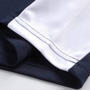 Uniforme de Baloncesto Transpirable de Verano para Hombre, de Alta Calidad, Manga Corta, con Logotipo Personalizado, 100% Poliéster, de Secado Rápido - Product Image 5