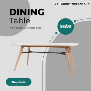 Directo de fábrica, muebles de Patio al aire libre, mesa de madera, restaurante y mesa de comedor de café para Hotel, precio al por mayor - Product Image 5