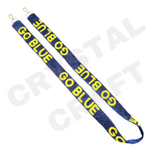 สายรัดกระเป๋าลูกปัดสีขาวทองแบบม้วนได้ตามต้องการอุปกรณ์เสริมแฟชั่นประดับลูกปัด - Product Image 6