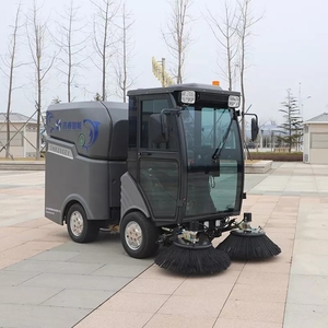 Mini Street Road Máquina de limpieza al aire libre Barredora <span class=keywords><strong>el</strong></span>éctrica Camión Equipo Fábrica China Suministro directo Uso en <span class=keywords><strong>el</strong></span> piso - Product Image 5
