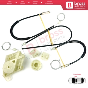 Kit de réparation de lève-vitre BWR240, porte avant droite pour Transporter T5 Caravelle Multivan 2003-2015 7H0837754 - Product Image 2