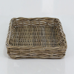 Rectangular <b>Rattan</b> Fruit <b>Basket</b> 60x40 - Product Image 3
