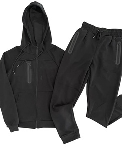 Chándal Deportivo Personalizado de Corte Ajustado, en Poliéster/Algodón, Forro Polar Grueso, Estilo Casual, para Hombre, para Correr, Resistente al Viento, 2026 - Product Image 3