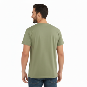 Cómodas camisetas en blanco personalizadas para hombres con su logotipo personalizado y servicio OEM de marca - Product Image 6