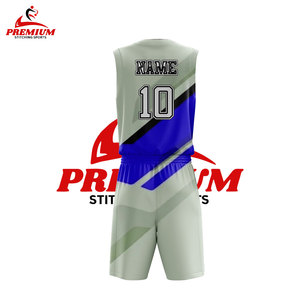 Maillot de basket streetwear, mode oversize, faible MOQ, vendeur vérifié, article très demandé - Product Image 4