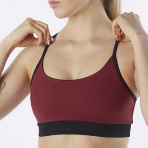 สปอร์ตบราผู้หญิง XS แบบลำลองยืดได้สูงแห้งเร็วเสื้อออกกำลังกายเล่นโยคะระบายอากาศได้ดีผ้าสแปนเด็กซ์/ ไนลอน - Product Image 2