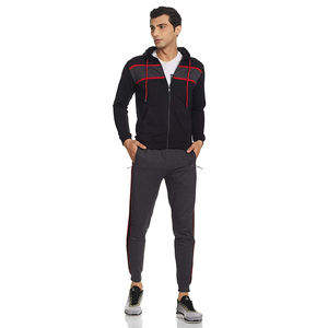 Survêtements d'hiver pour hommes personnalisés OEM Service couleur unie motif à carreaux imprimé 100% coton écologique respirant antibactérien - Product Image 1