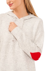 Ropa de mujer de talla grande más vendida, conjunto de dos piezas de algodón, joggers con capucha y Sudadera con capucha para gimnasio, diseño bordado de invierno - Product Image 6
