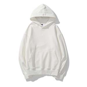 Sweats à capuche et sweat-shirts écologiques tricotés en polyester 100% pour femmes avec logo personnalisé pull à épaules tombantes conception respirante surdimensionnée - Product Image 6