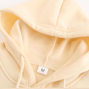 Sweat-shirts à capuche pour hommes en couleur unie, sur mesure, hiver 2024, ODM, polyester/coton, haute qualité - Product Image 2