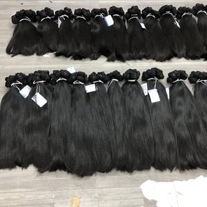 Extensiones de cabello ondulado natural virgen sin procesar de trama de cabello vietnamita crudo más vendido precio de fábrica - Product Image 2