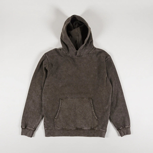 Vente en gros de vêtements pour hommes pulls à capuche personnalisés sweat à capuche thermique d'hiver de marque OEM sweat à capuche délavé à l'acide pour hommes - Product Image 6