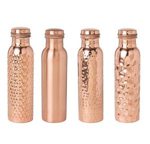 Bouteille de luxe en cuivre pour des avantages pour la santé meilleure qualité et bien poli diamant martelé Design utilisations pour le bureau et les cadeaux - Product Image 2