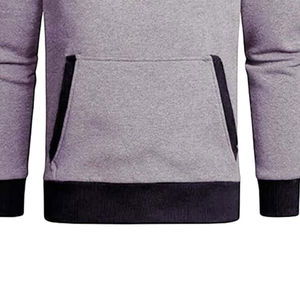 Oversized Boxy Knitted <b>Lined</b> Anti-Wrinkle <b>Hoodie</b> Custom Logo <b>Men</b> Heavyweight Pull Vintage Washed Plain Thick Cotton High Quality - Product Image 5