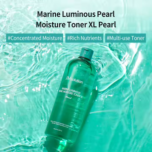 JMSOLUTION New Arrival XL Liquid Hydration Skincare <b>Toner</b> Marine-Luminous <b>Pearl</b> Moisture with AHA Main Ingredient Made in Korea - Product Image 2