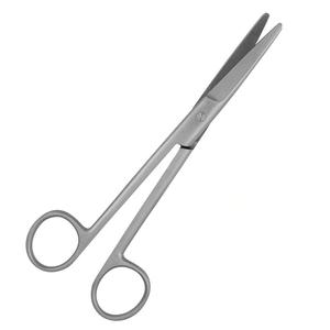 Ciseaux de dissection manuels en acier inoxydable Mayo droits 5 cm Instruments chirurgicaux et fournisseur et fabricant de kits chirurgicaux - Product Image 2