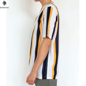 T-shirt surdimensionné Vintage pour hommes lavé à l'acide Logo personnalisé 100% T-shirt blanc en coton épais avec motif solide - Product Image 2