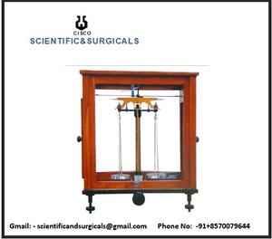 4. BALANCE QUÍMICO 250gms en caja de madera de teca Suministros educativos 2600,00 - Product Image 3