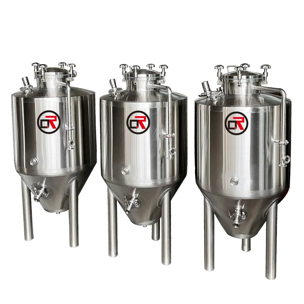 Te Koop 600l Roestvrijstalen Bierfermentatietank Fermentatiemachine Geschikt Voor Micro-Brouwerijapparatuur