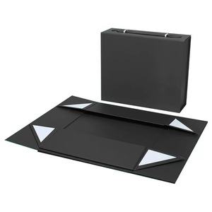 Scatola Pieghevole Magnetica Personalizzata Riciclabile Standard, Scatole Regalo di Lusso Nere Magnetiche per Spedizioni Facili - Product Image 5