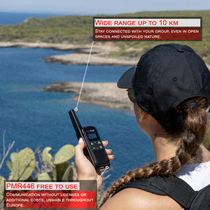 Prix Usine TechSide TS-T3BAUD+6 Go Talkie-walkie PMR446 16 Canaux Portée 10 km Recharge USB-C Avec Batteries Rechargeables - Product Image 2