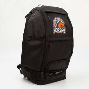 Sac à dos d'équipe de sublimation conçu pour les équipes sportives, logo personnalisé, sac de voyage scolaire, construction durable en Cordura, fermeture éclair souple SBP-0114 - Product Image 3