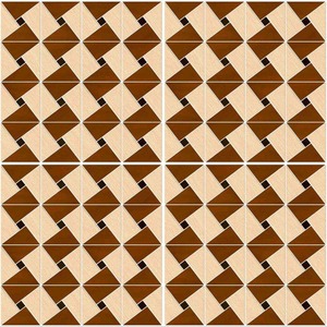 La série de poinçon a gravé les tuiles en céramique de stationnement conception extérieure vitrée bon marché de 300x300mm - Product Image 1