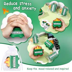 Mini balles anti-stress en forme de benne à ordures, lot de jouets de soulagement de la pression inspirants, cadeau amusant à presser pour <span class=keywords><strong>les</strong></span> employés, <span class=keywords><strong>les</strong></span> collègues et le personnel - Product Image 5
